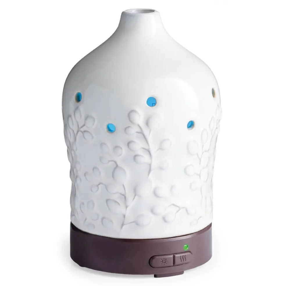 Airomé 100mL White Floral Medium Ultrasonic Essential Oil Diffuser