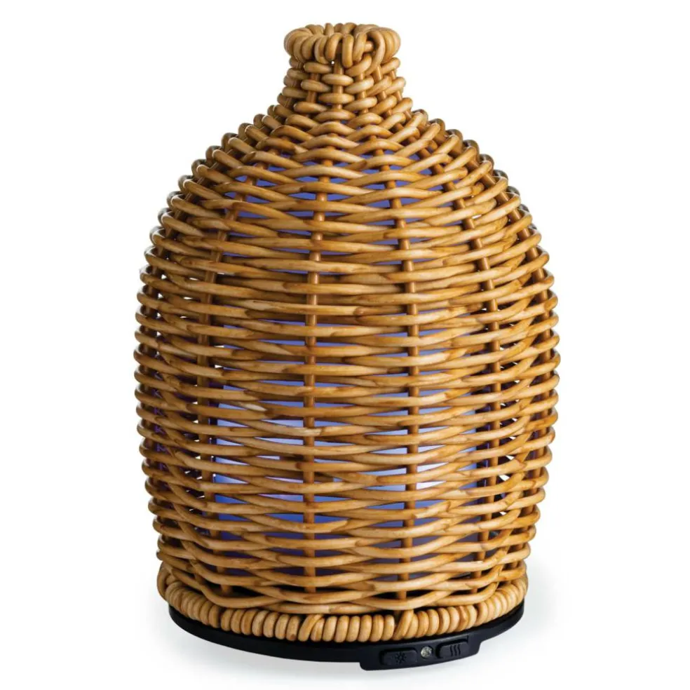 Airomé 100mL Wicker Vase Medium Ultrasonic Essential Oil Diffuser