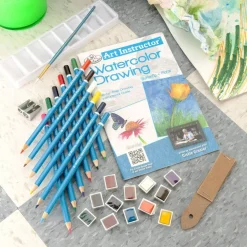 AIS-WPN3106 | Watercolor Drawing Clearview Art Set - 30pc
