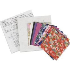 Aitoh Kimono Paper Doll Origami Kit - Set of 49