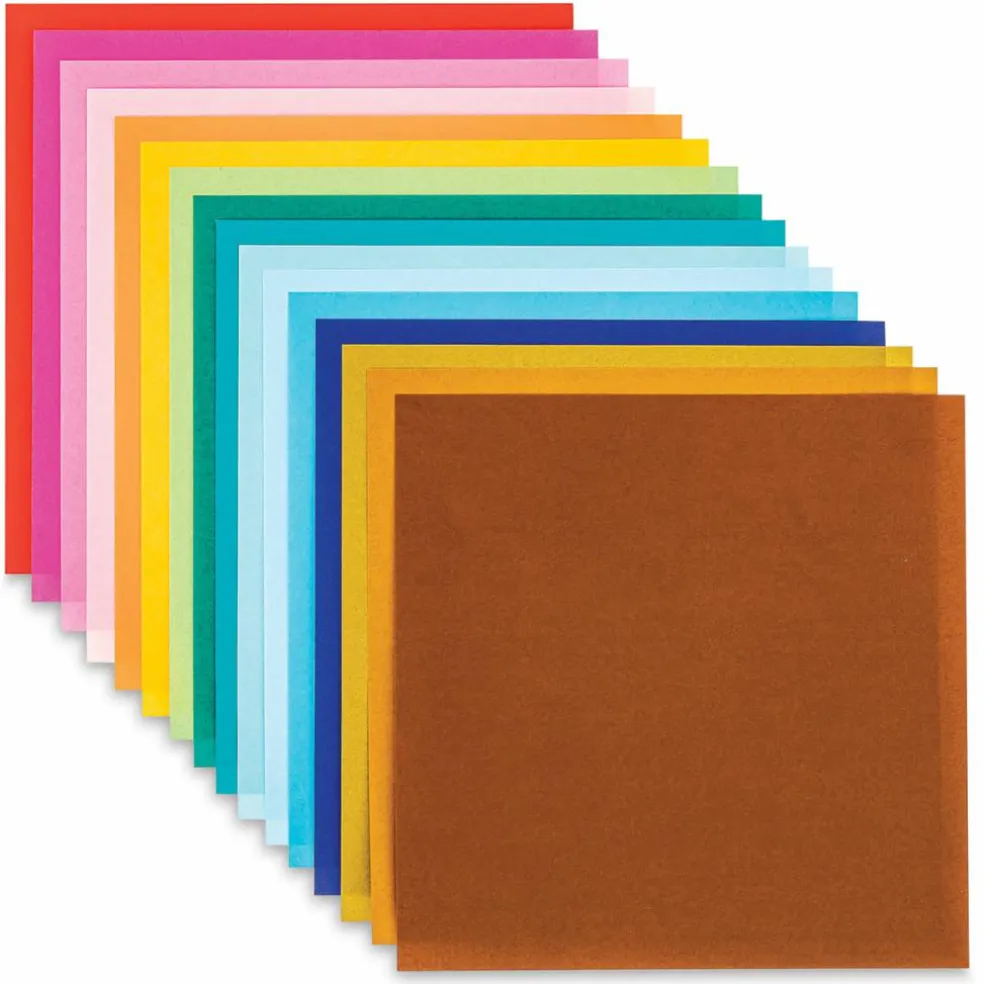 Aitoh Modern Colors Origami Papers - Assorted Colors, 5-7/8" x 5-7/8", 100 Sheets