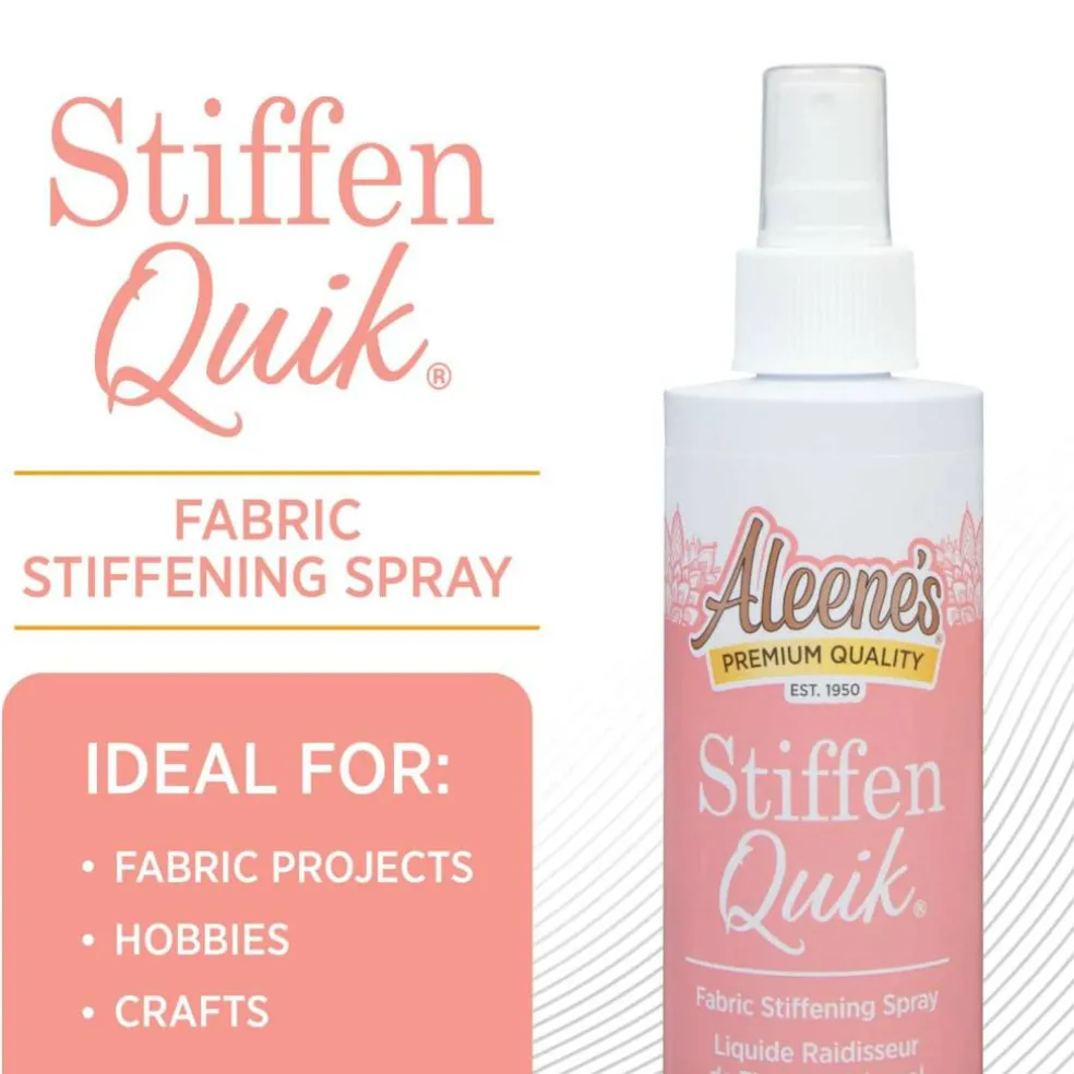 Aleene's® 8oz. Stiffen Quik® Fabric Stiffening Spray