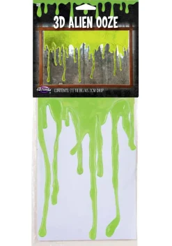Alien Dripping Ooze Window Halloween Decoration