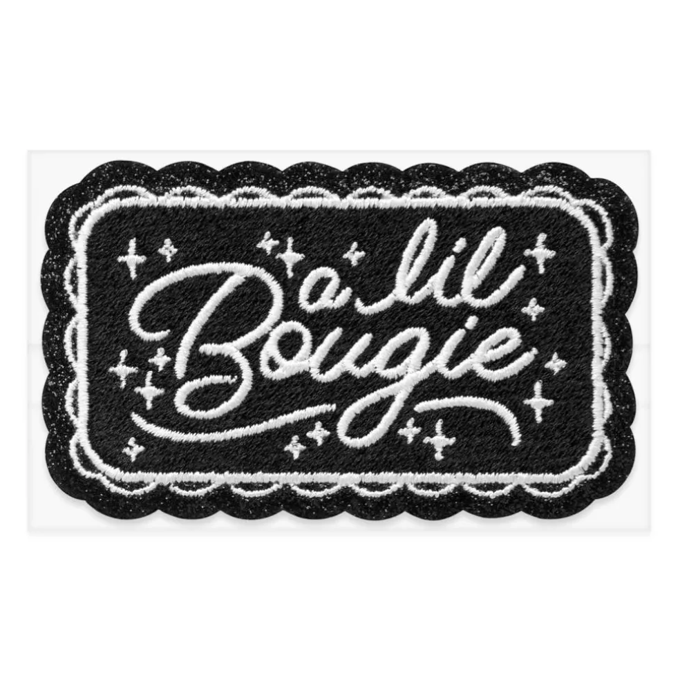A Lil Bougie Embroidered Iron-On & Adhesive Patch by Make Market®