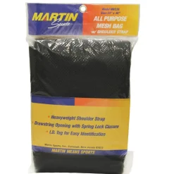 All Purpose Mesh Bag with Carrying Strap, Black, 24" x 36"