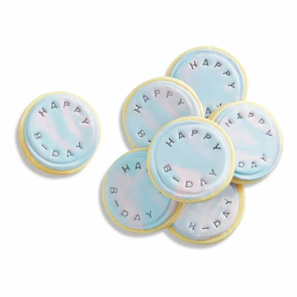 Alphabet & Number Cookie Embosser Kit by Makery™