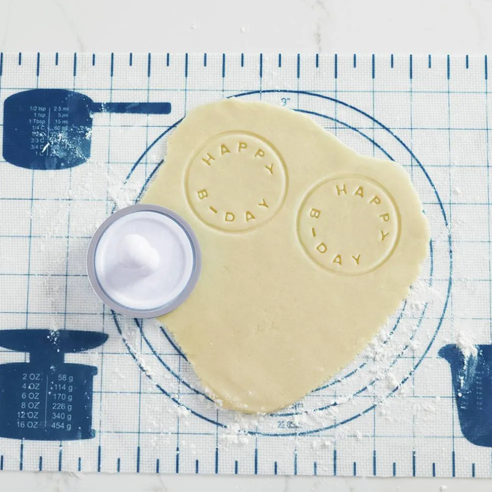 Alphabet & Number Cookie Embosser Kit by Makery™