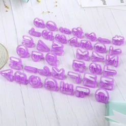 Alphabet, Number & Symbol Cookie Cutter Set 54 Piece
