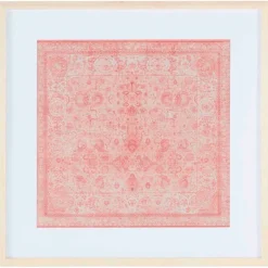 Alsephina 25" Framed Textile Wall Art