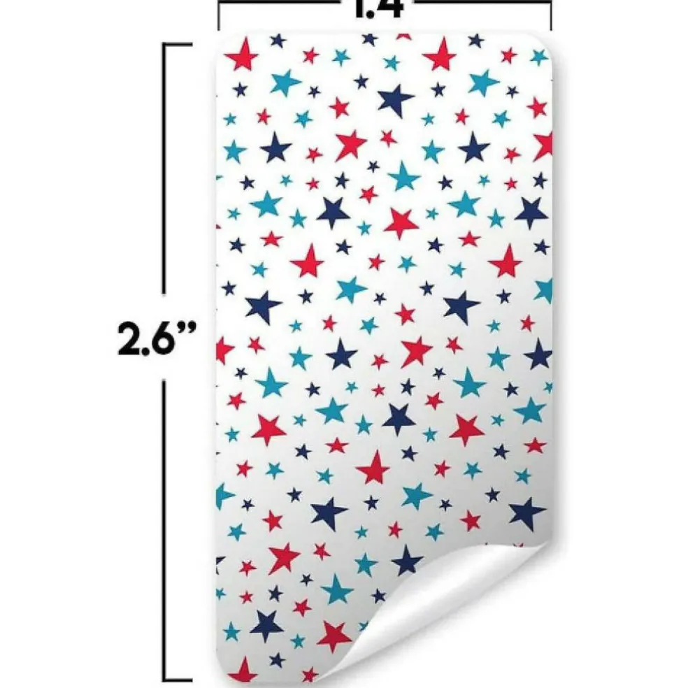 AmandaCreation 4th of July Party Mini Candy Bar Wrappers 45 Pieces