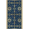 Amanti Art Framed Fabric Pinboard 18 x 34 Printed Bulletin Board for Use as a Vision Board or Wall Organization