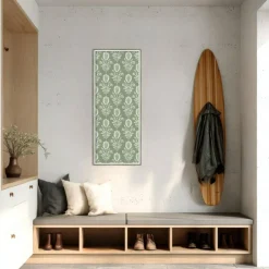 Amanti Art Framed Fabric Pinboard Floral Focus Pattern VH Panel Printed Bulletin Board for Use as a Vision Board or Wall Organization