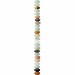 Amazonite Rondelle Beads, 4mm by Bead Landing™