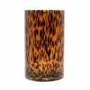 8" Amber Tortoise Glass Vase by Ashland®