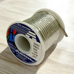 AMERWAY 60/40 SAPPHIRE Solder for Stained Glass (1 LB Spool)