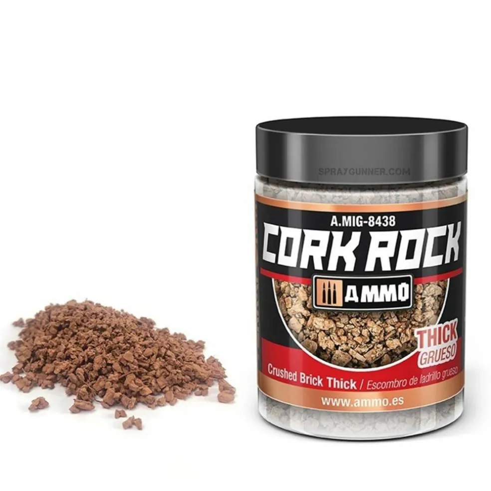 AMMO by MIG CREATE CORK Crushed Brick Thick (Jar 100mL)