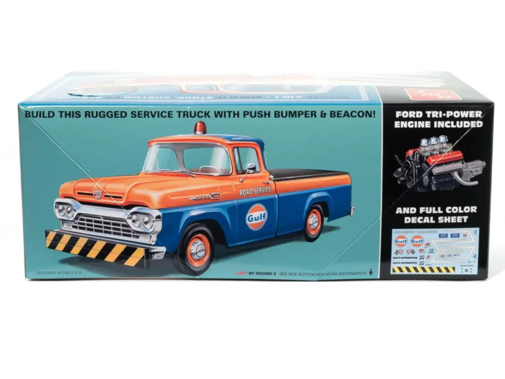 AMT® 1960 Ford F-100 Pickup with Trailer 1:25 Scale Model Kit