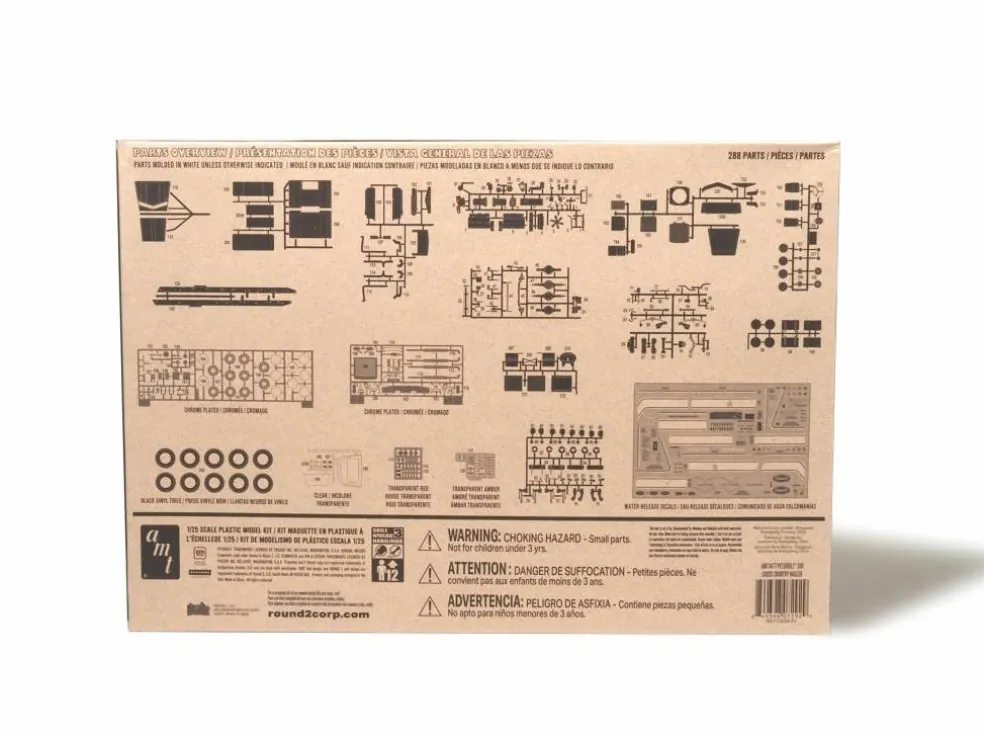 AMT® Peterbilt® 359 Cross Country Hauler 1:25 Scale Model Kit