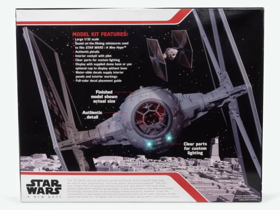 AMT® Star Wars™ A New Hope TIE Fighter 1:32 Scale Model Kit