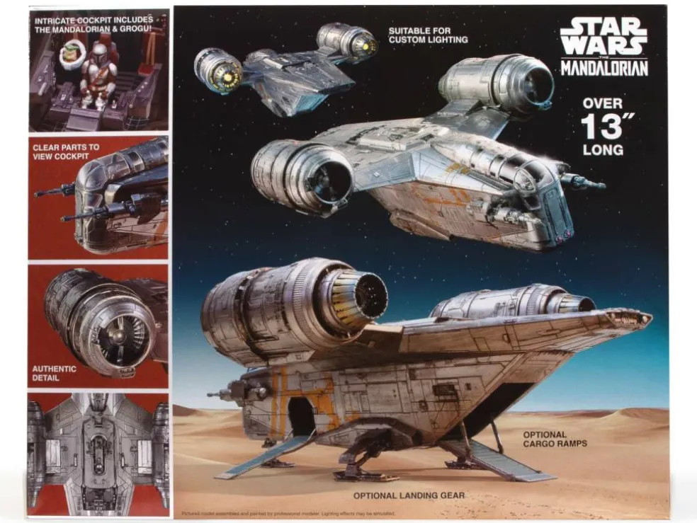 AMT® Star Wars™ The Mandalorian Razor Crest™ 1:72 Scale Model Kit