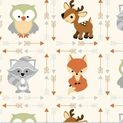 Animal Buddies Anti-Pill Premium Fleece Fabric | By The Yard