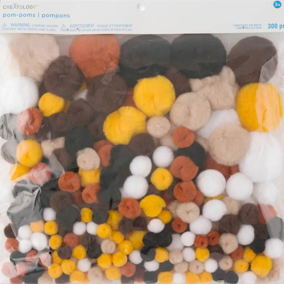 Animal Mix Pom Poms by Creatology™