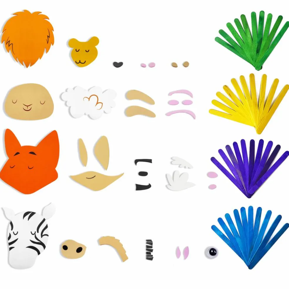 Animal Puppet Foam Craft Kit by Creatology™