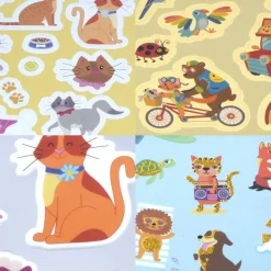 Animals Mega Sticker Book by Creatologyâ„¢
