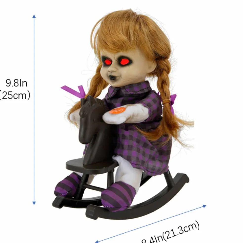 10" Animated Rocking Horse Doll by Ashland®