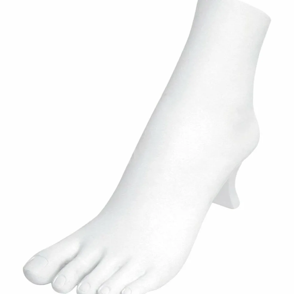 Ankle Bracelet, Anklet and Toe Ring Jewelry Display Foot 8.5"x6.5"
