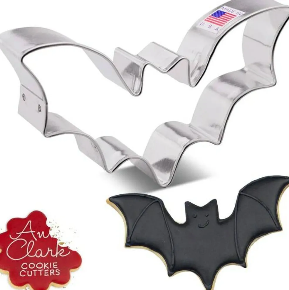 Ann Clark Bat Cookie Cutter, 4.9" Batman Logo
