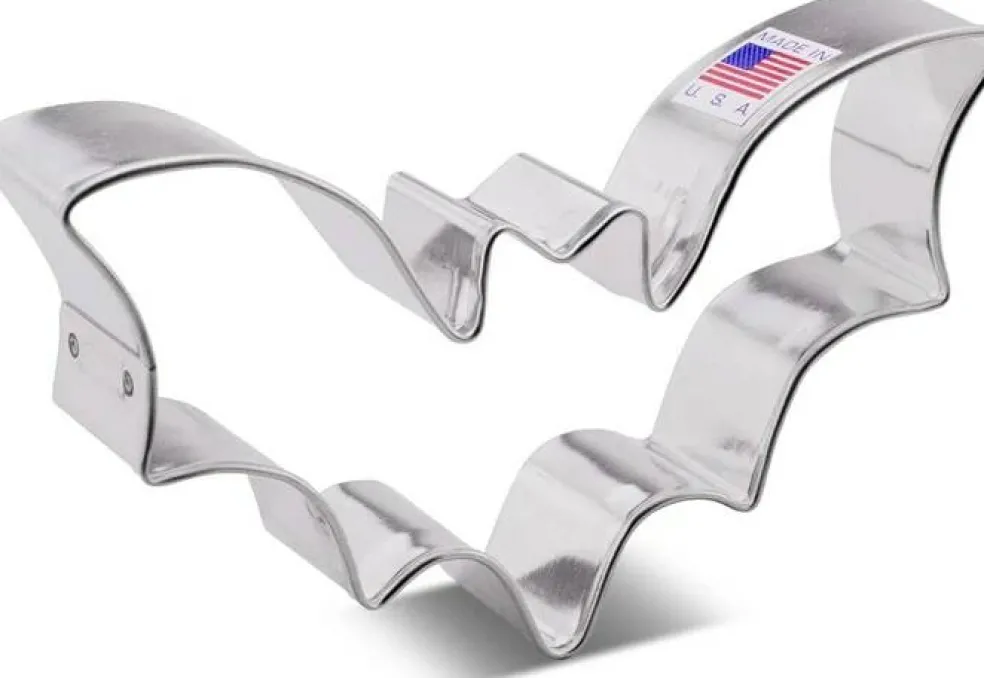 Ann Clark Bat Cookie Cutter, 4.9" Batman Logo