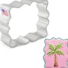 Ann Clark Fanciful Plaque Cookie Cutter, 3"