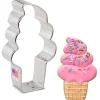 Ann Clark Soft Serve Ice Cream Cookie Cutter 4' x 2 1/2'