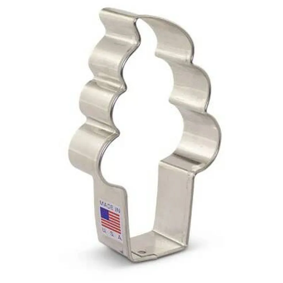 Ann Clark Soft Serve Ice Cream Cookie Cutter 4' x 2 1/2'