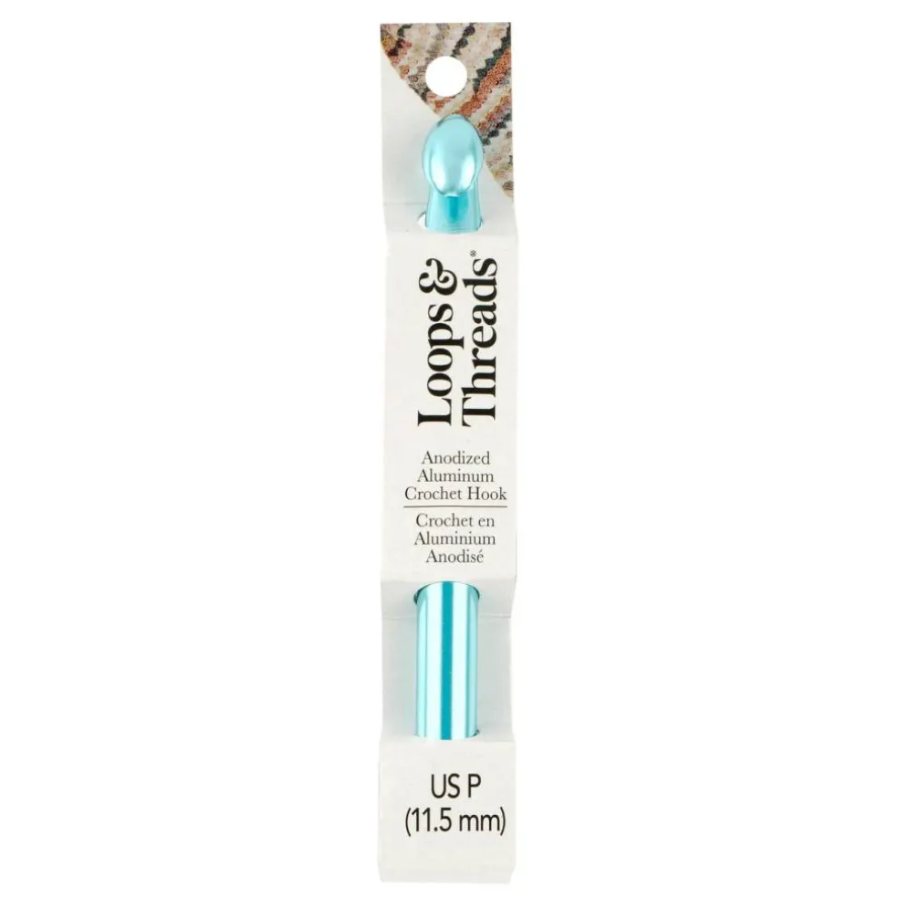 Anodized Aluminum Crochet Hook by Loops & Threads®