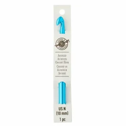 Anodized Aluminum Crochet Hook by Loops & Threads®