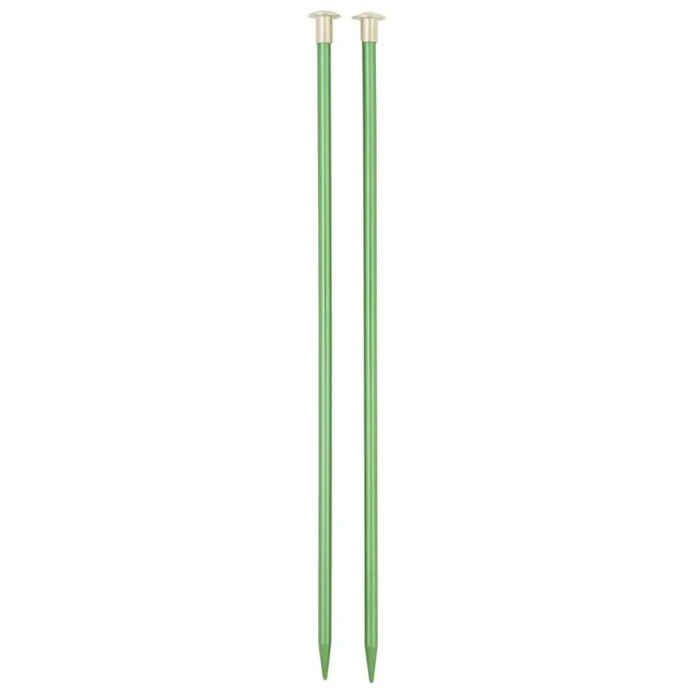 10" Anodized Aluminum Knitting Needles by Loops & Threads®