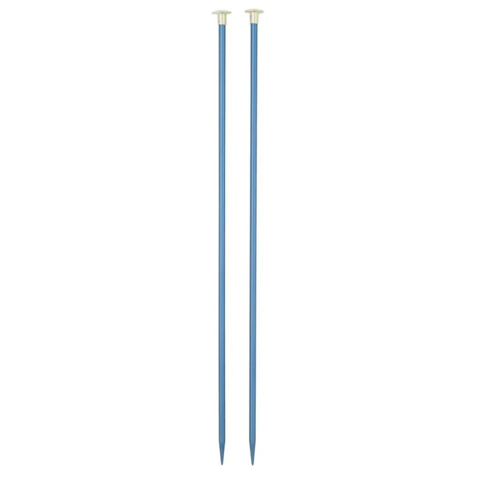 10" Anodized Aluminum Knitting Needles by Loops & Threads®