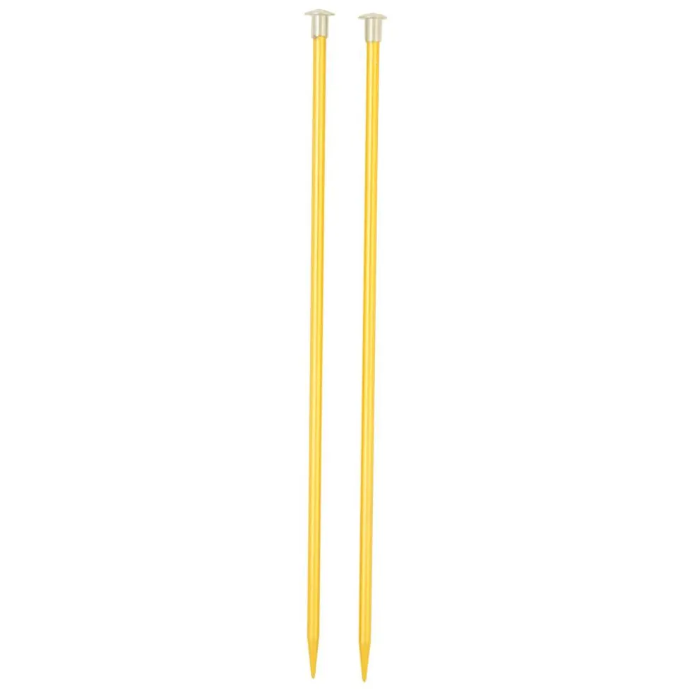 10" Anodized Aluminum Knitting Needles by Loops & Threads®