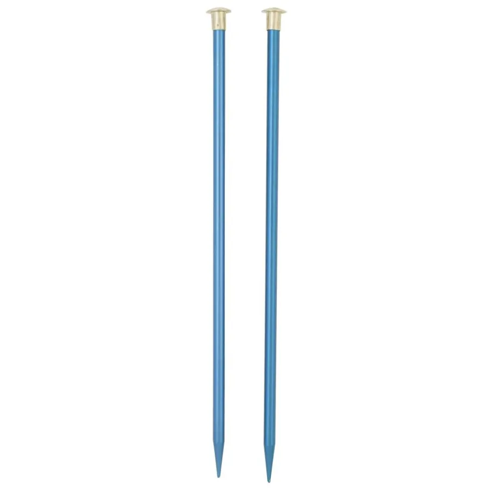10" Anodized Aluminum Knitting Needles by Loops & Threads®