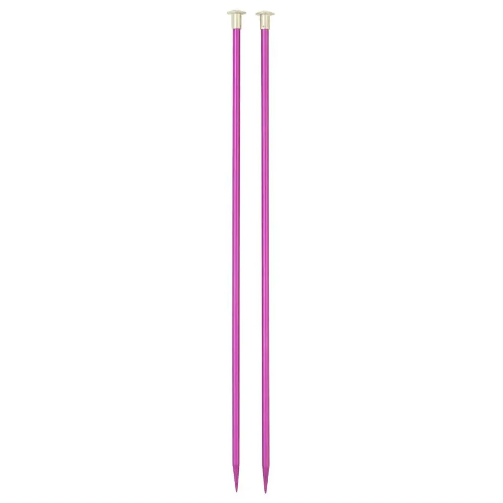10" Anodized Aluminum Knitting Needles by Loops & Threads®