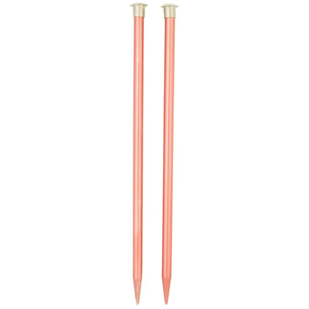 10" Anodized Aluminum Knitting Needles by Loops & Threads®