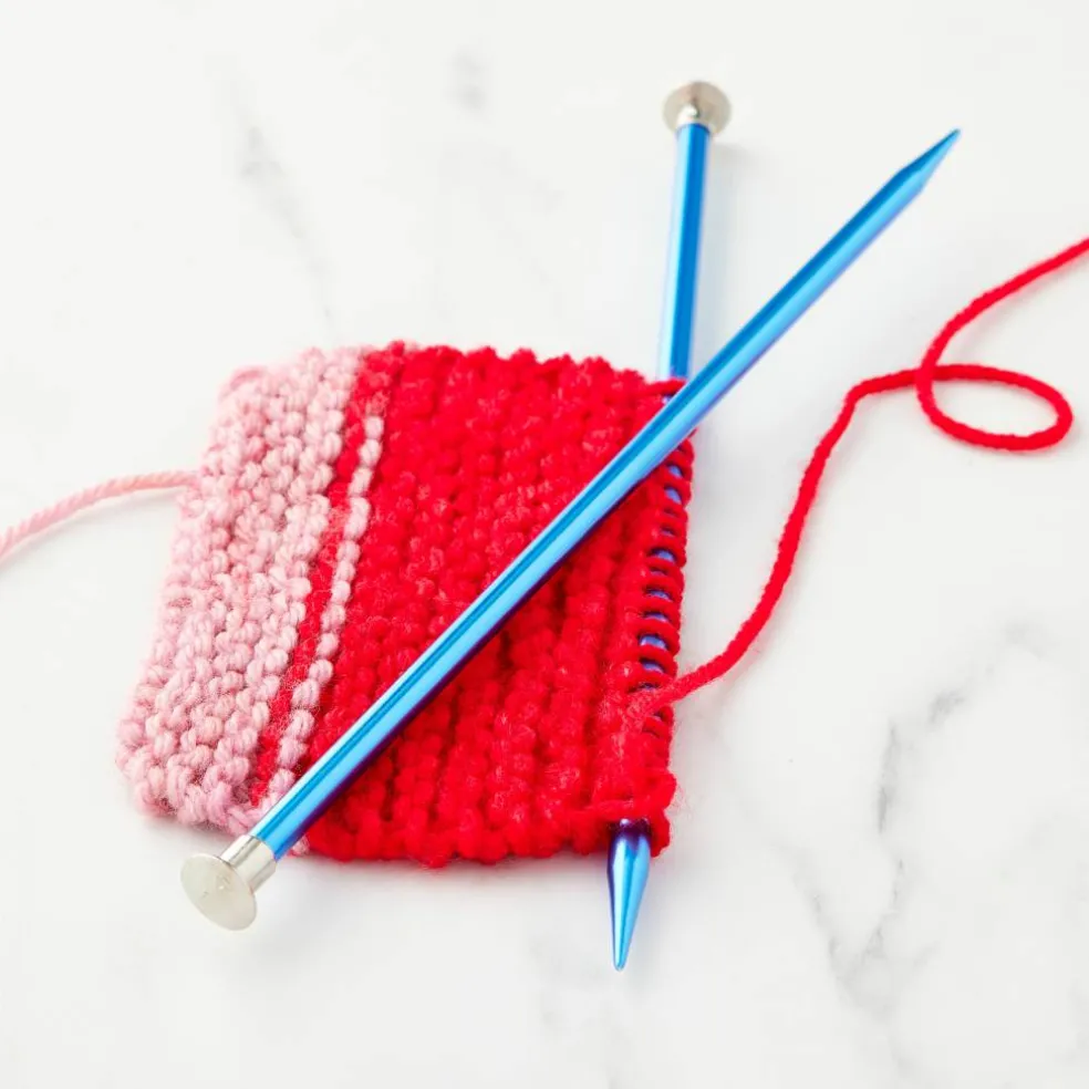 10" Anodized Aluminum Knitting Needles by Loops & Threads®