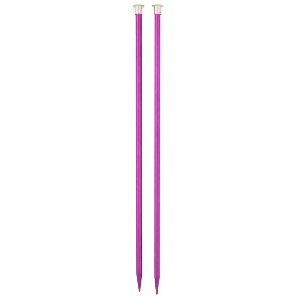 14" Anodized Aluminum Knitting Needles by Loops & Threads®