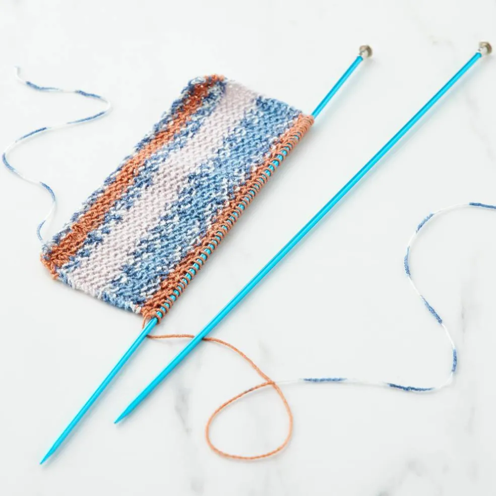 14" Anodized Aluminum Knitting Needles by Loops & Threads®