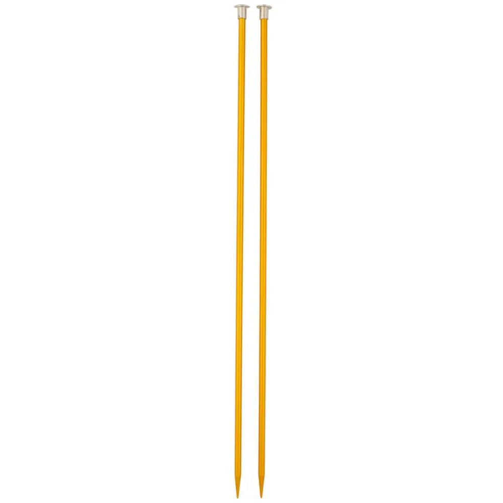 14" Anodized Aluminum Knitting Needles by Loops & Threads®
