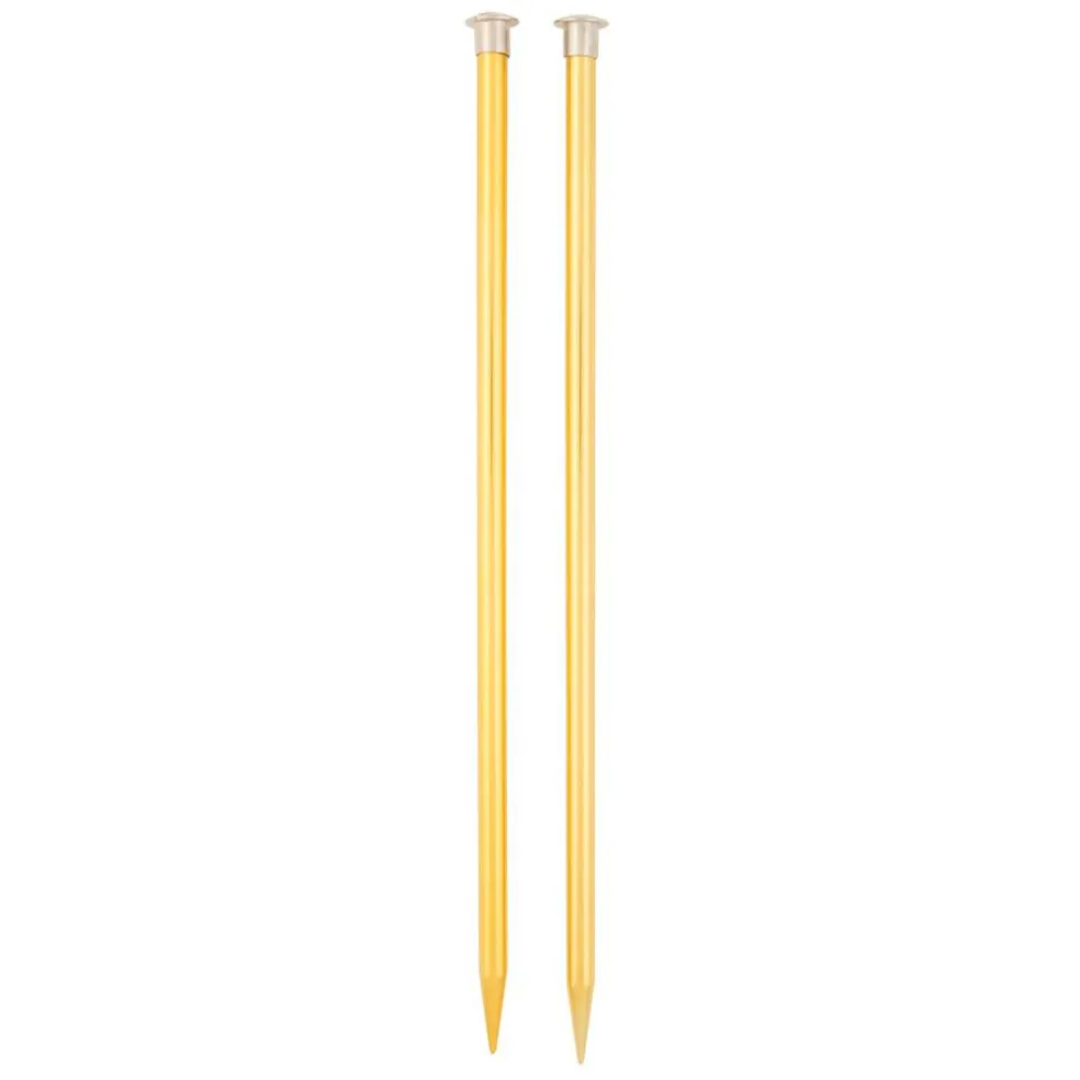 14" Anodized Aluminum Knitting Needles by Loops & Threads®