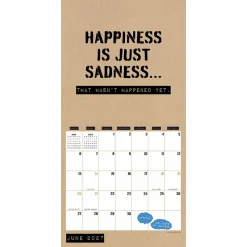 2027 Anti-Affirmations & Sarcasm Mini Calendar