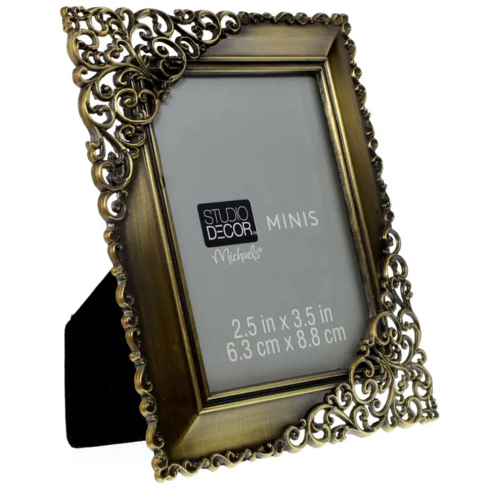 Antique Bronze Mini Frame by Studio Décor®